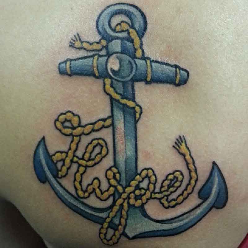 Anchor Hope Tattoo 3