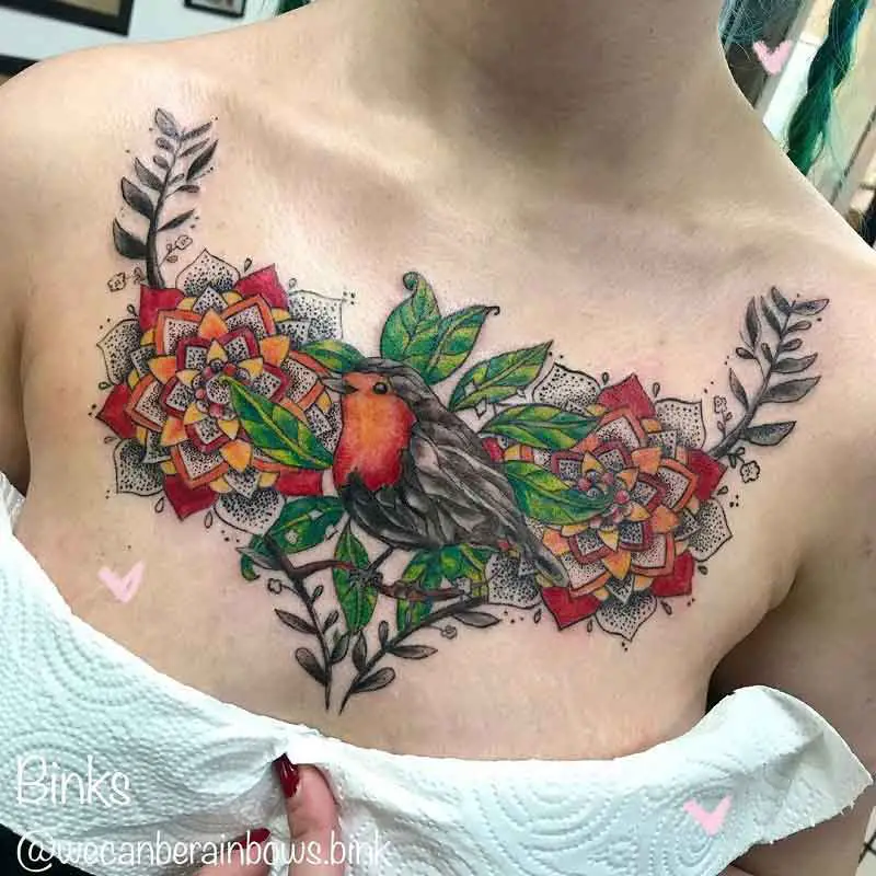 Animal Chest Tattoo 1