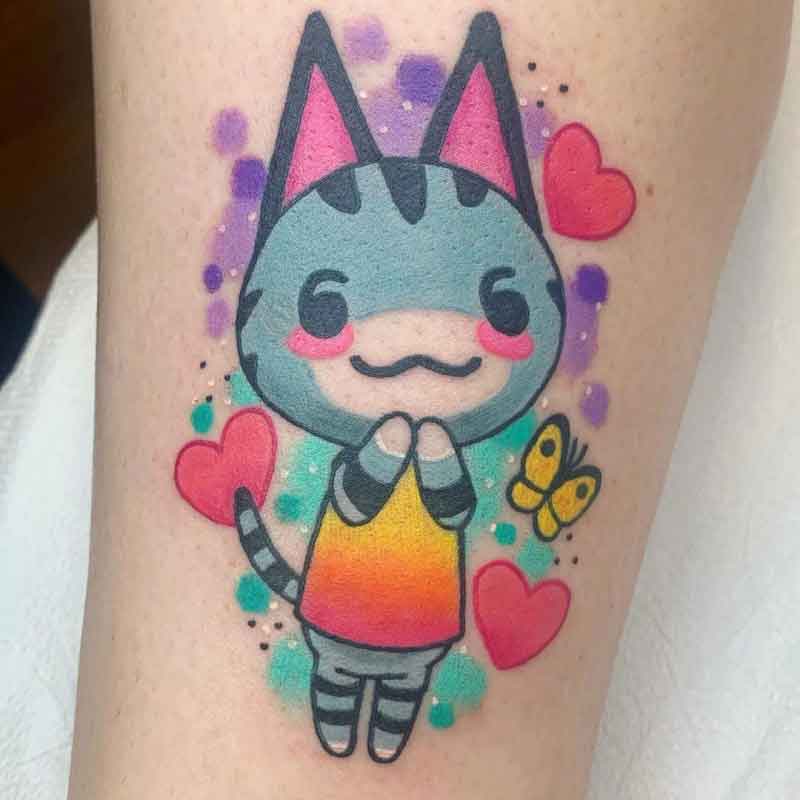 Animal Crossing Tattoo 1