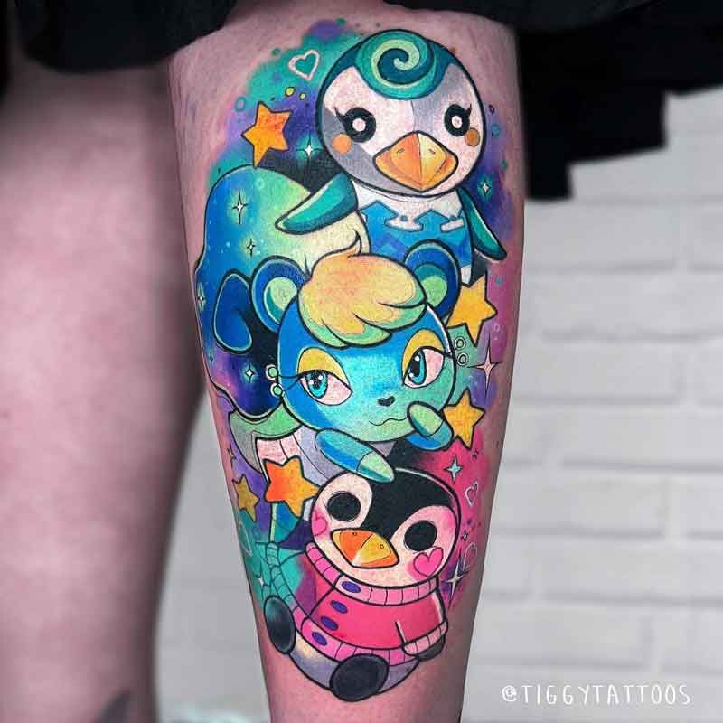 Animal Crossing Tattoo 2