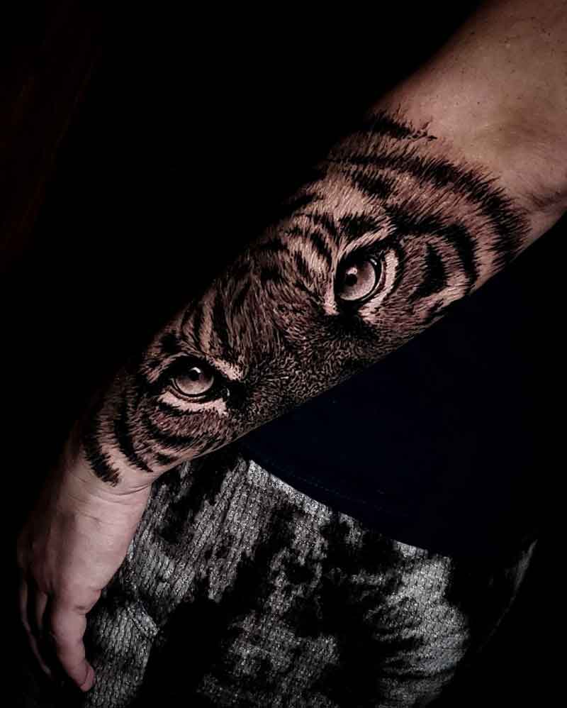 Animal Eyes Tattoo 3