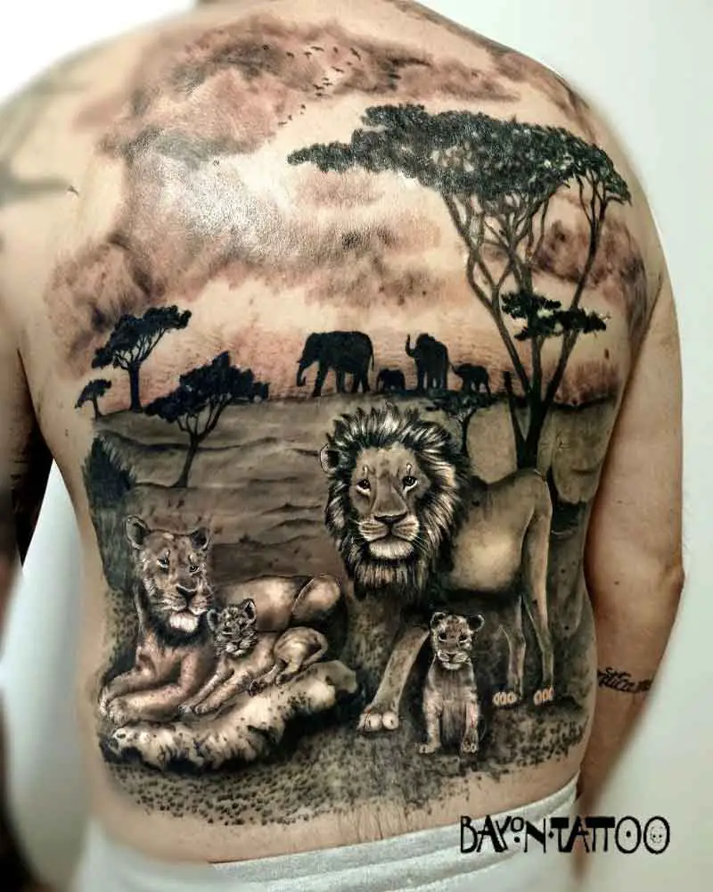 Animal Kingdom Tattoo 2