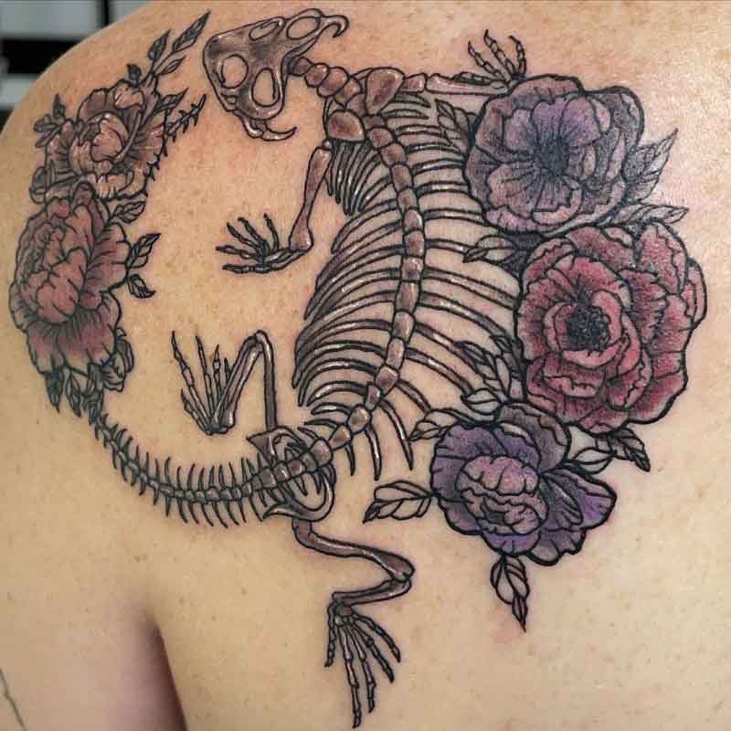 Animal Skeleton Tattoo 2