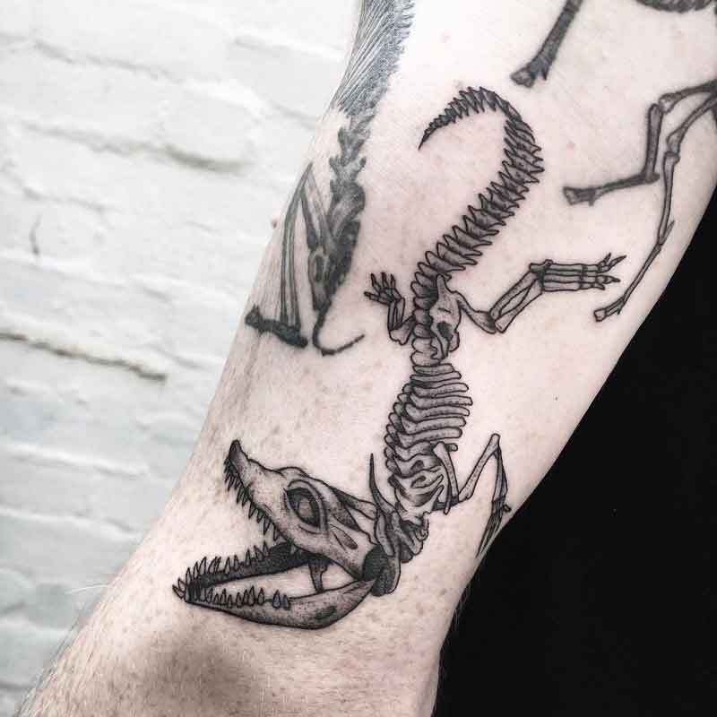 Animal Skeleton Tattoo 3