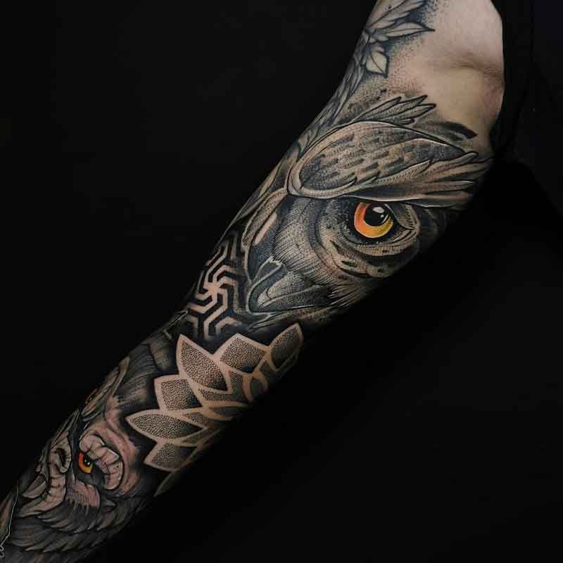 Animal Sleeve Tattoo 2