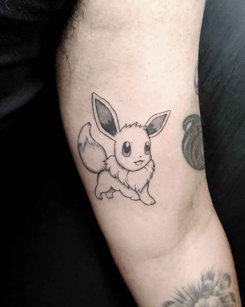  EEVEELUTIONS        tattoo tattoos tattooer  tattooing btattooing blackworkers dotwork dotworkers eevee  eeveelution pokemon  By Sammy Leigh Tattoo  Facebook