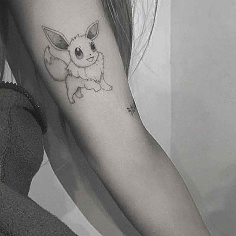 Ariana Grande Pokemon Tattoo 3