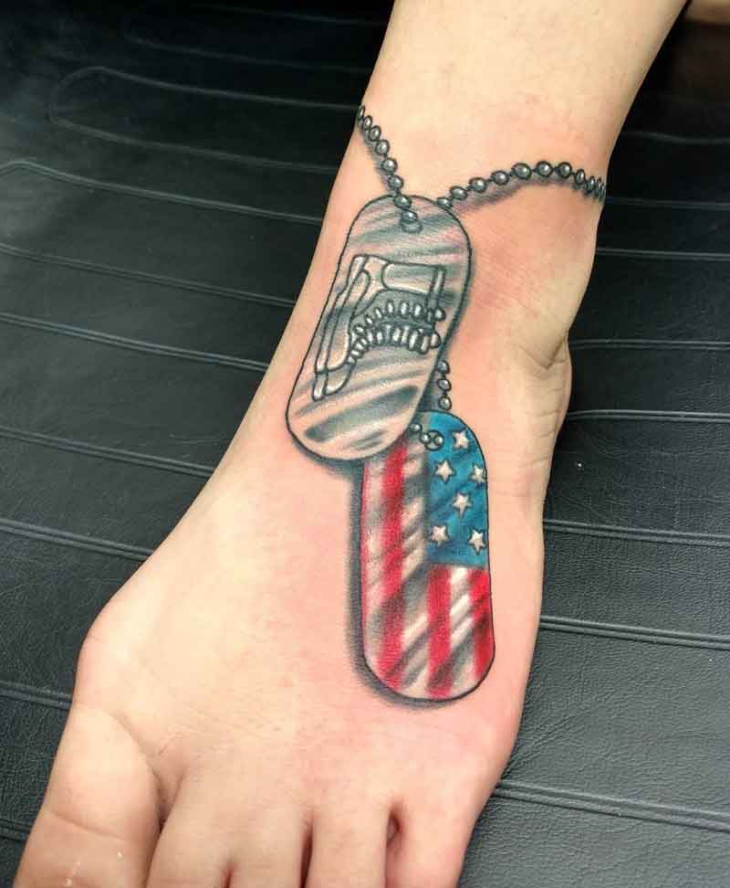 air force dog tags tattoos