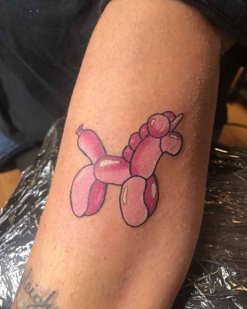 Balloon Animal Tattoo 2