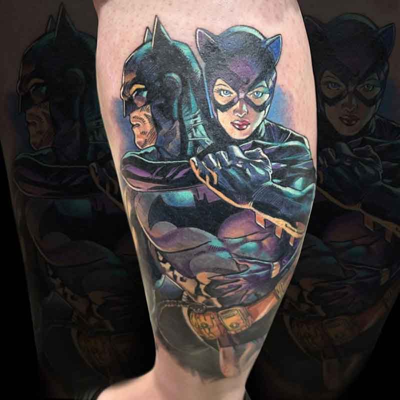 Batman Catwoman Tattoo 3