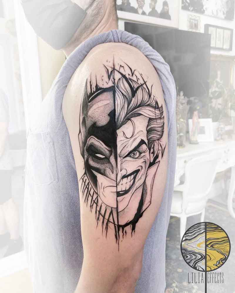 Batman Joker Tattoo 1