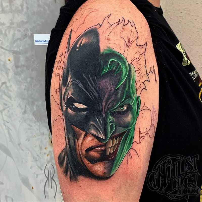 Batman Joker Tattoo 2