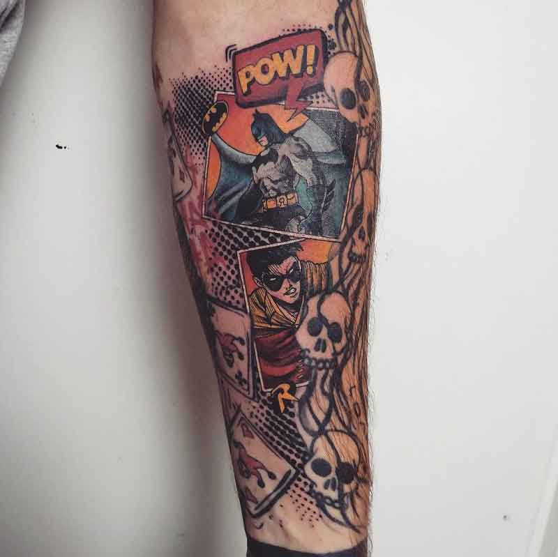 Batman Robin Tattoo 2