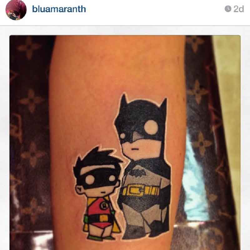 Batman Robin Tattoo 3