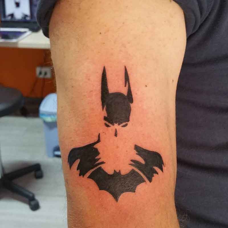 Batman Silhouette Tattoo 1