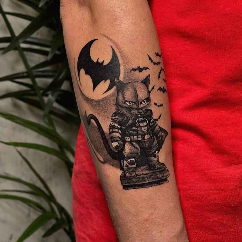 Batman Spotlight Tattoo 3