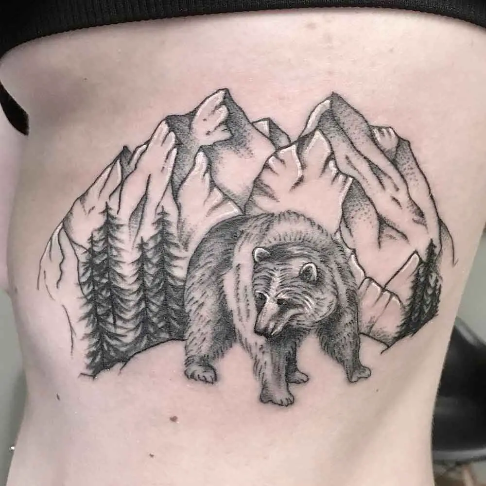 Bear Mountain Tattoo 2