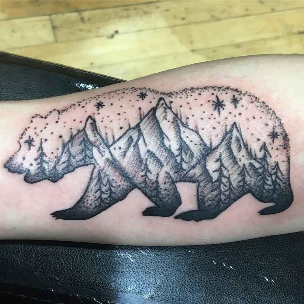 Bear Mountain Tattoo 3