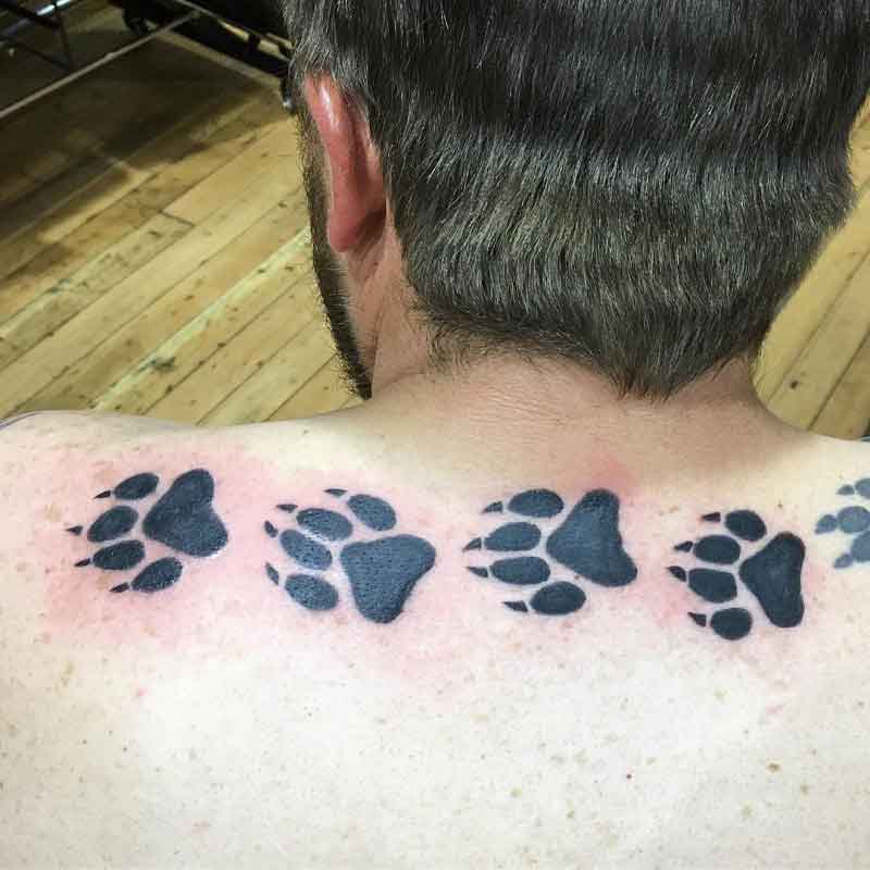 Bear Paw Family Tattoo 3