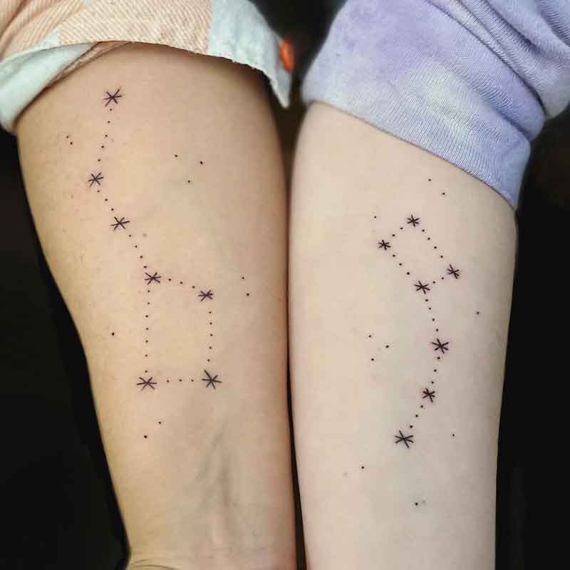 Big Dipper Constellation Tattoo 1