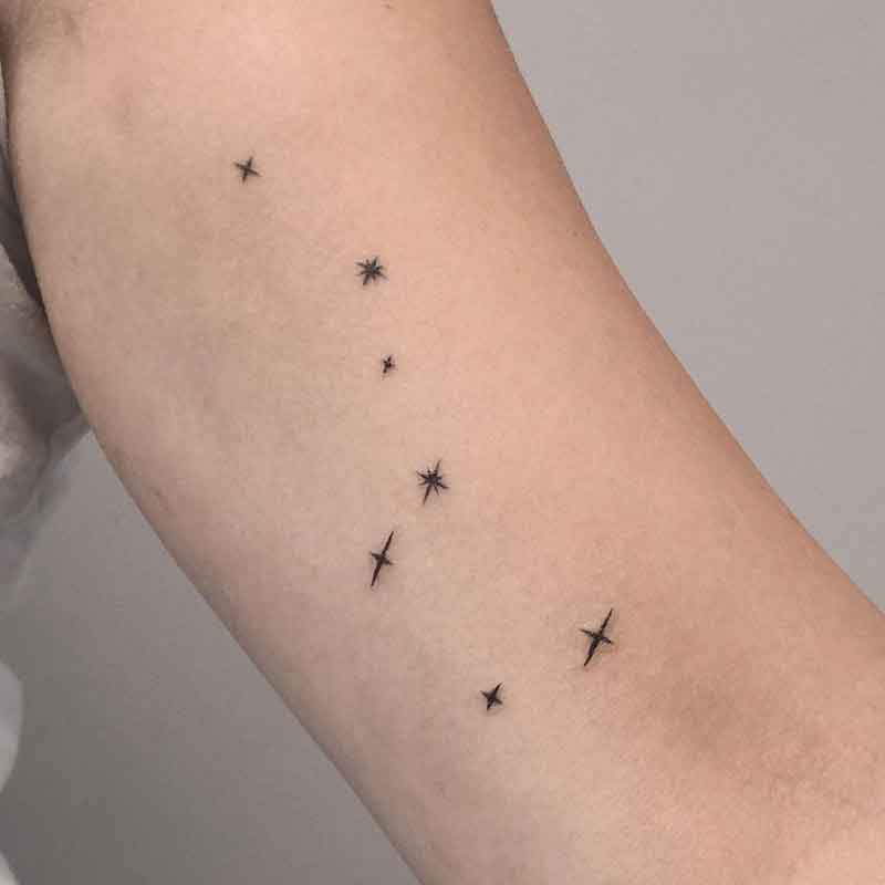 Big Dipper Constellation Tattoo 2