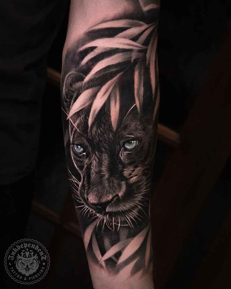 Black Panther Animal Tattoo 1