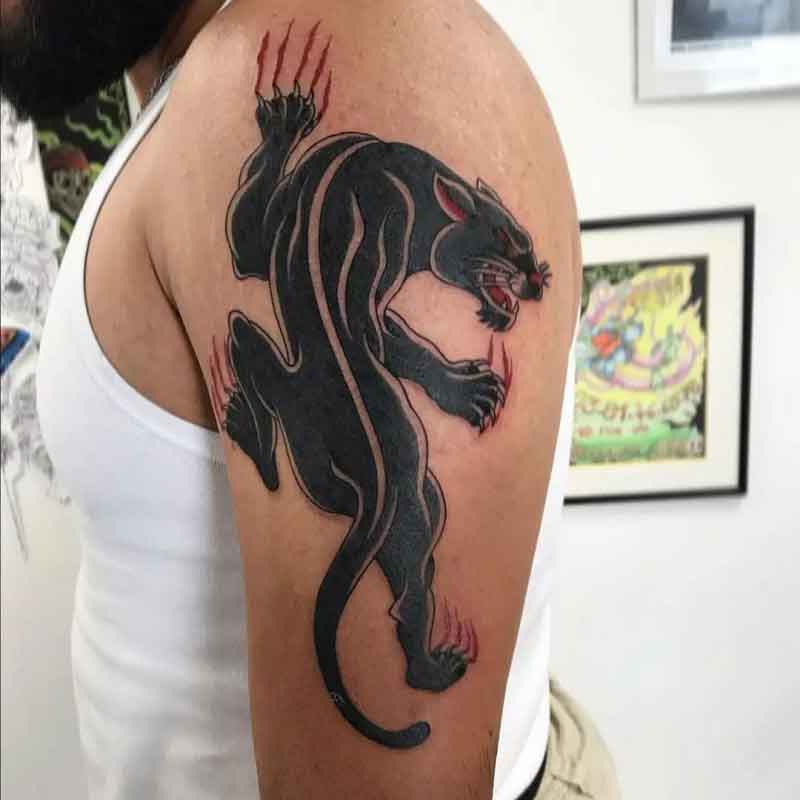 Black Panther Animal Tattoo 2