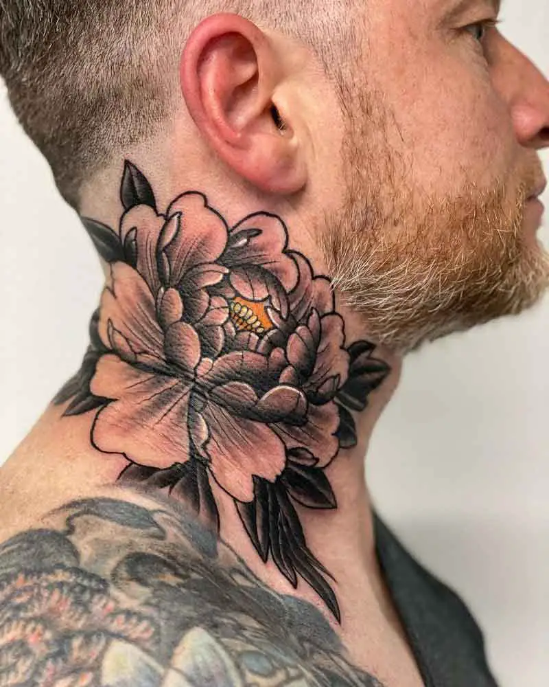Blooming Peony Tattoo 2