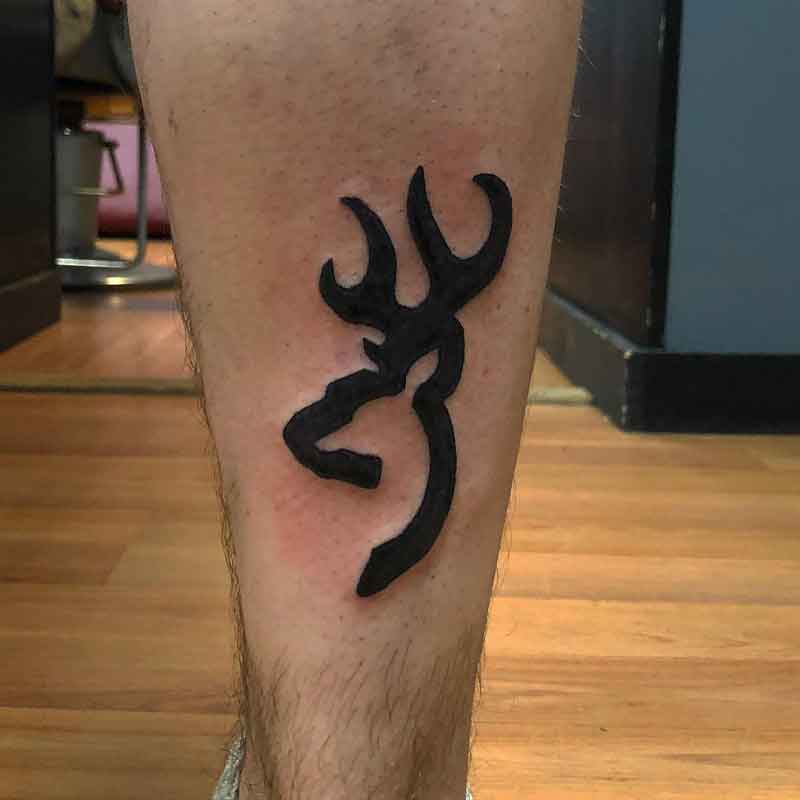 Browning symbol and a little tree  Good  Evil Tattoo  Facebook