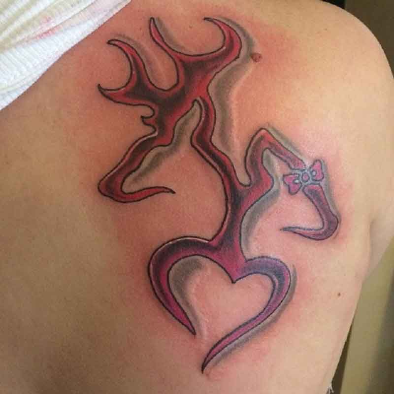 Browning Deer Tattoo 3