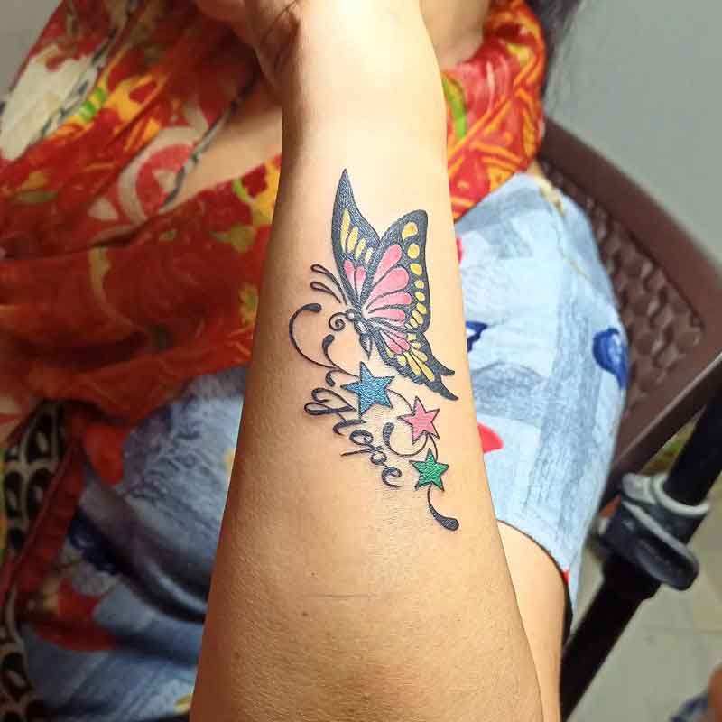 Butterfly Hope Tattoo 3