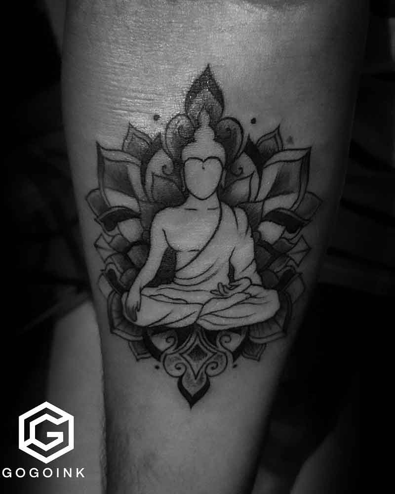 Cambodian Buddha Tattoo 1