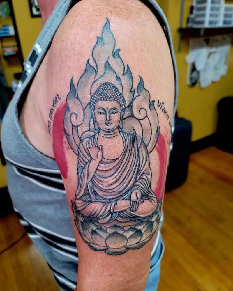 Cambodian Buddha Tattoo 3