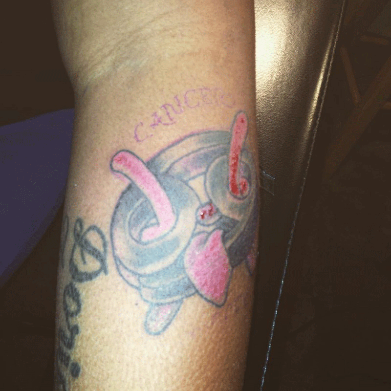 Cancer Pisces Tattoo 3