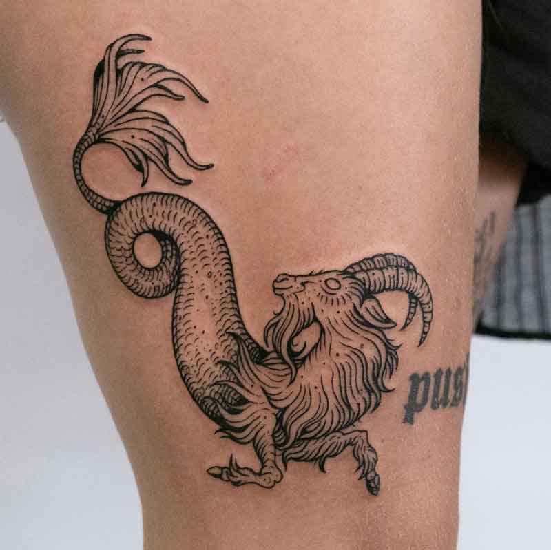 Capricorn Animal Tattoo 1