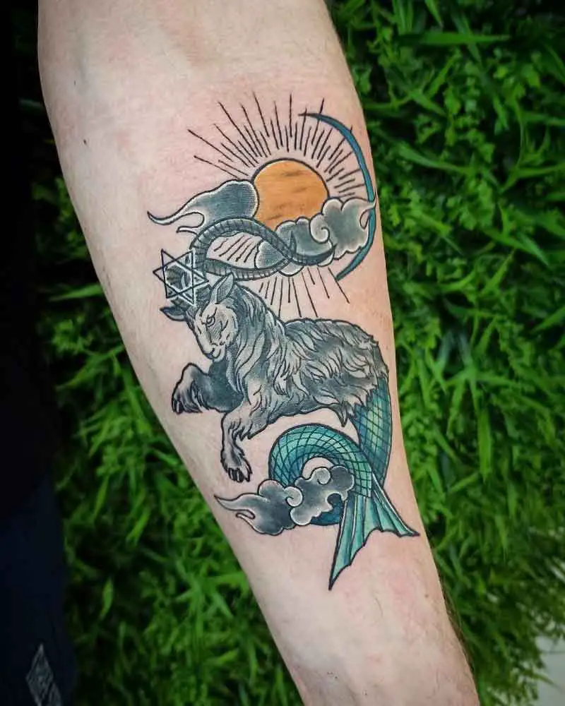 Capricorn Animal Tattoo 3