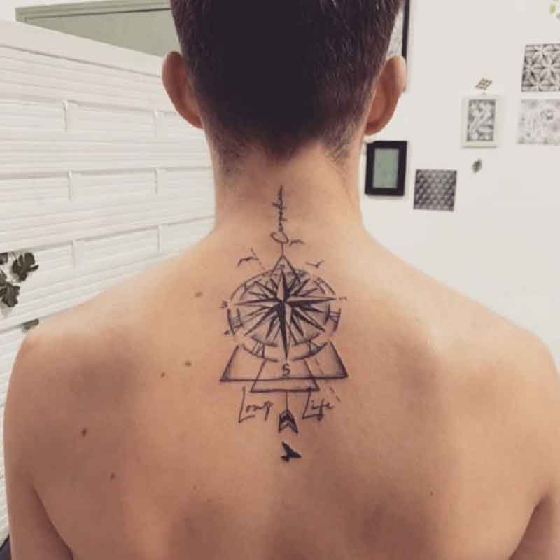 Carpe Diem Compass Tattoo 3