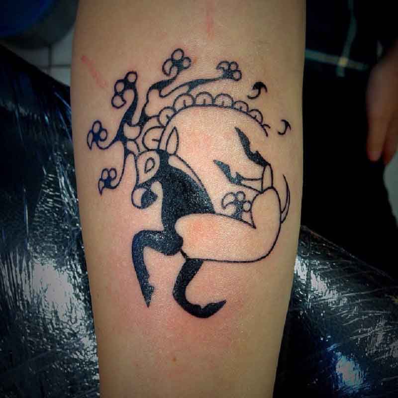 Celtic Deer Tattoo 3