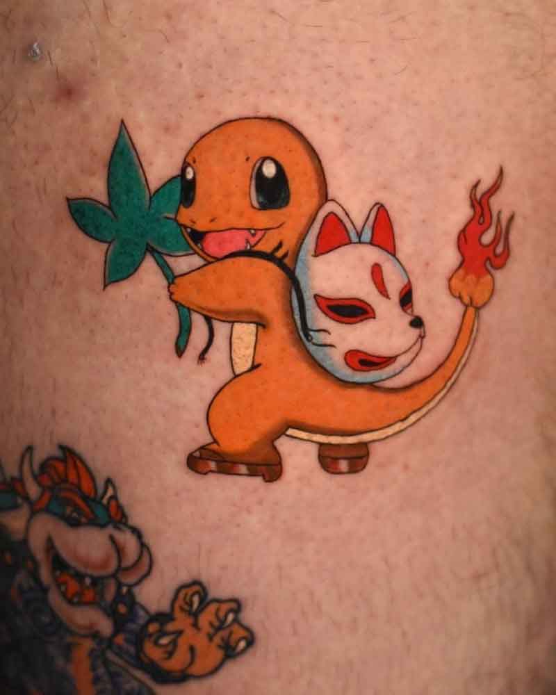 Charmander Pokemon Tattoo 2