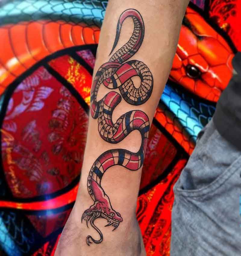 Coral Snake Tattoo 3