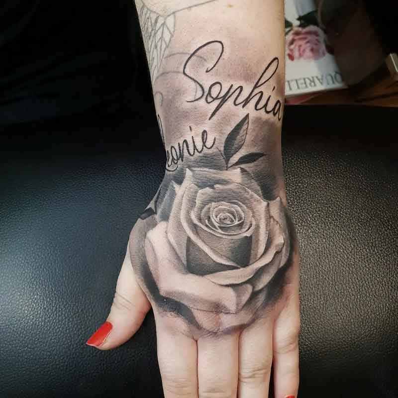 Cover Up Black Rose Tattoo 2