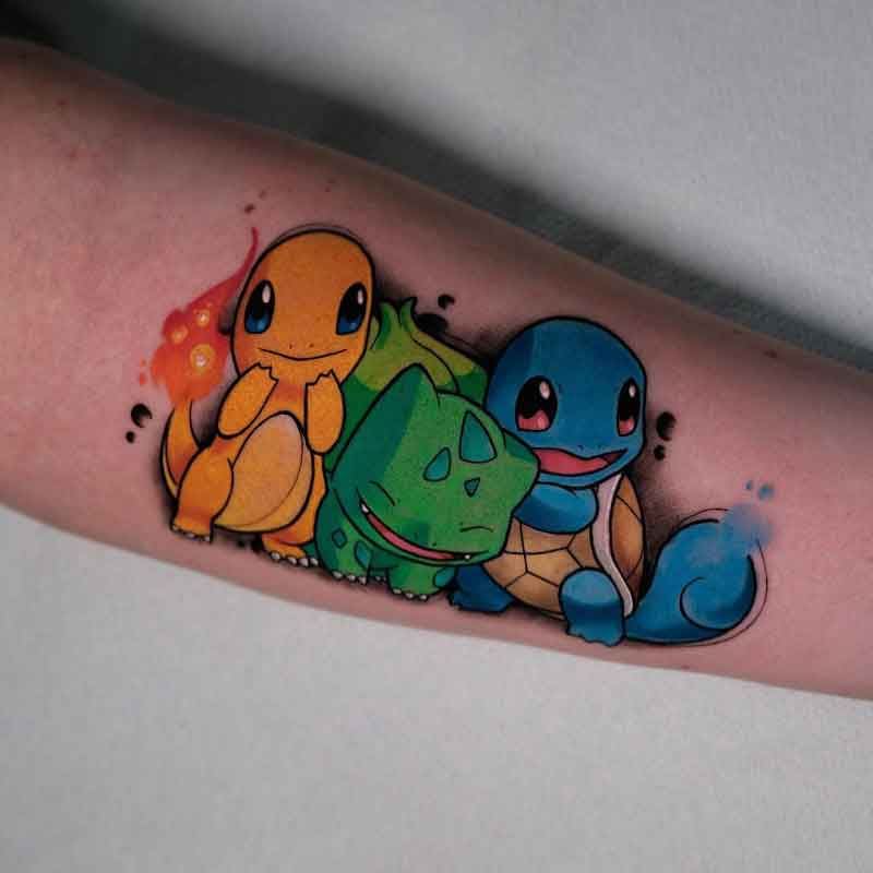 Cute Pokemon Tattoos 2