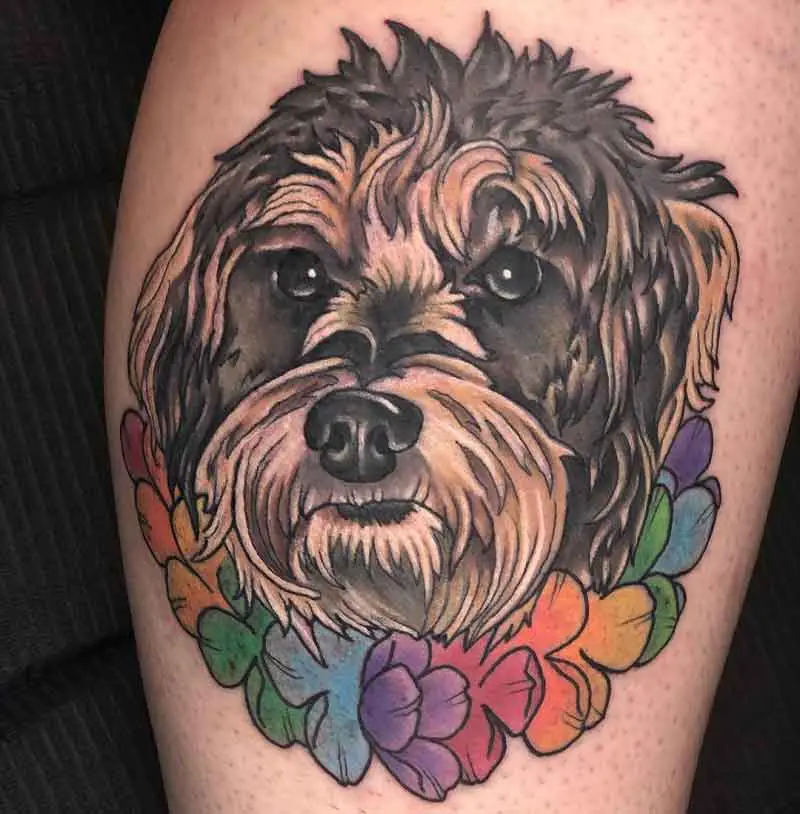 Dainty Dog Tattoos 1