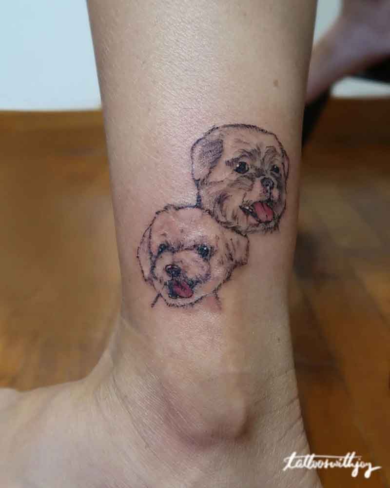 Dainty Dog Tattoos 2