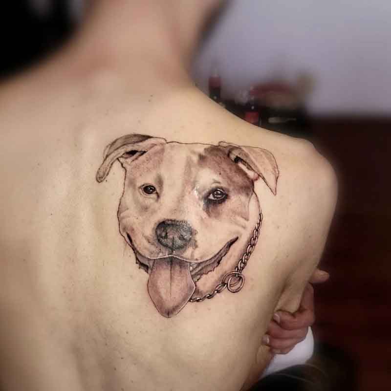 Dog Chain Tattoos 1