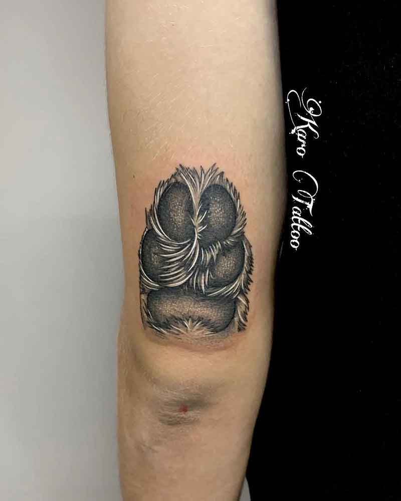 Dog Hand Tattoos 1