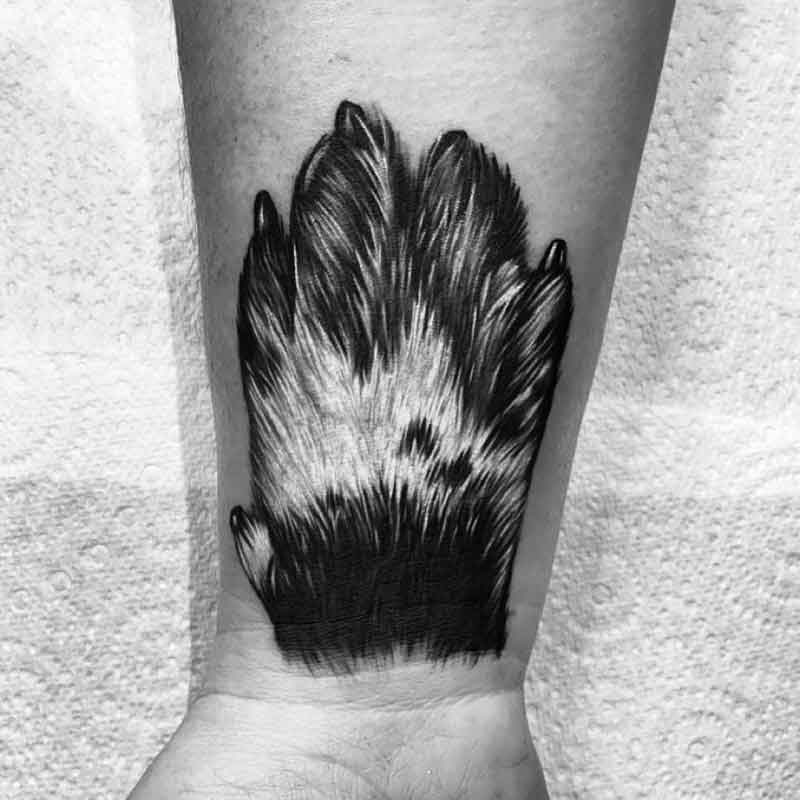 Dog Hand Tattoos 3