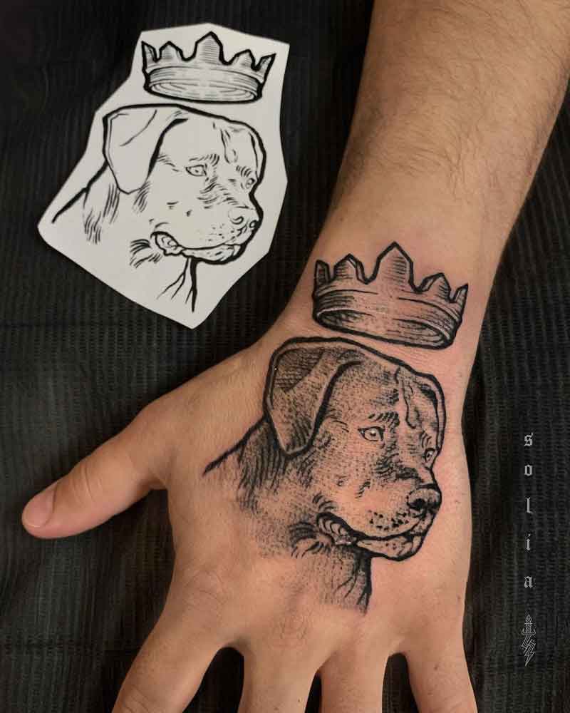 Dog Tattoos On Arm 3