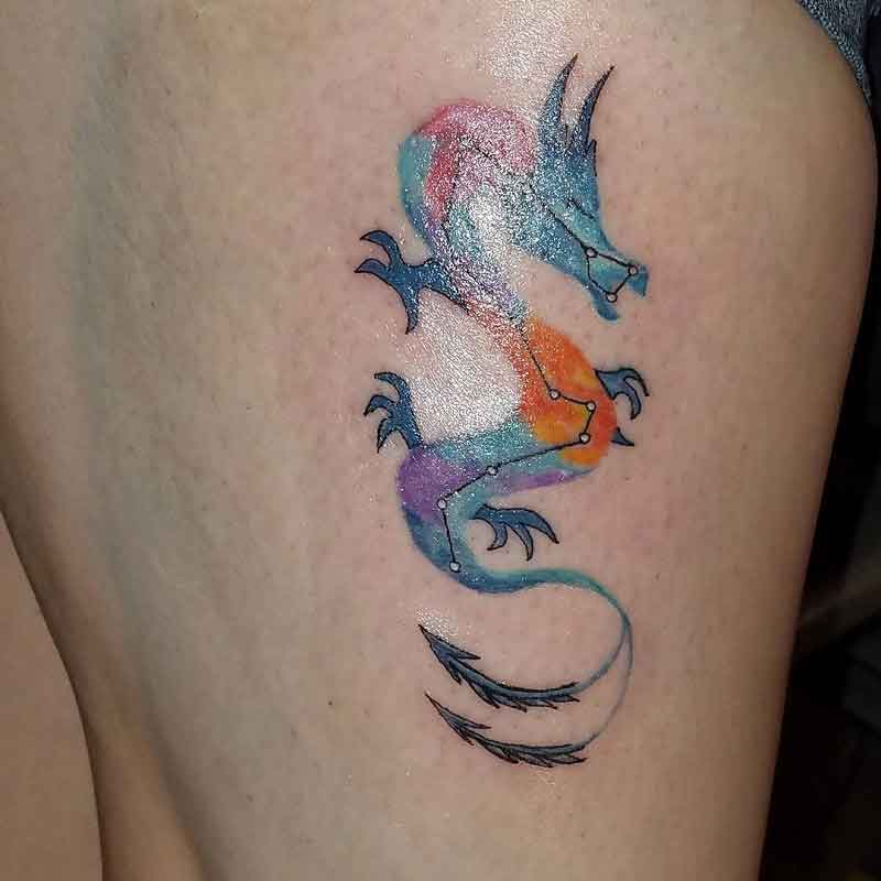 Dragon Constellation Tattoo 2
