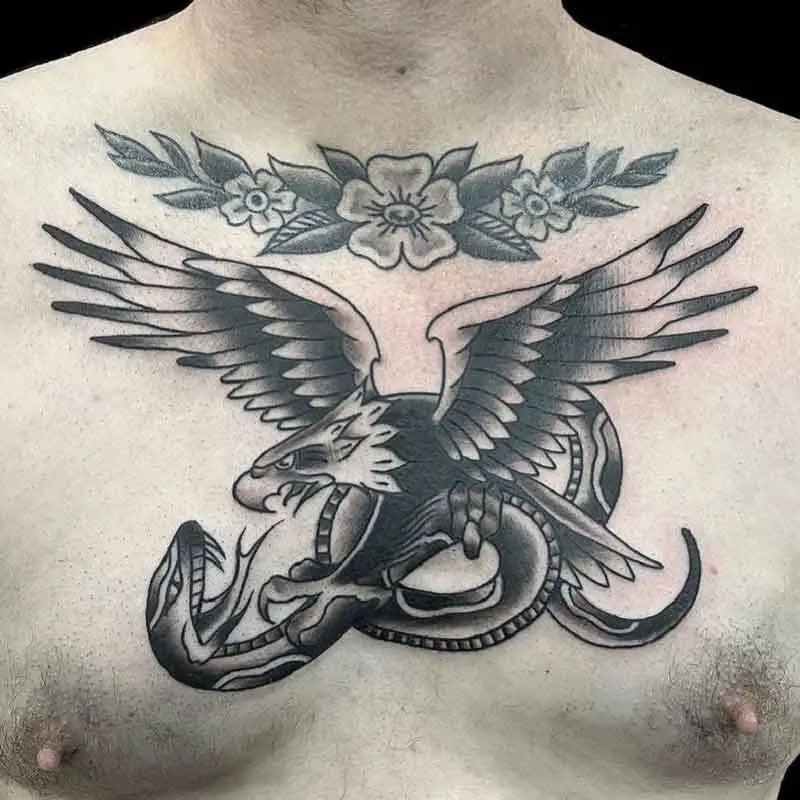 Eagle Snake Tattoo 2